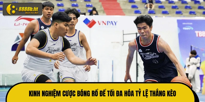Kinh nghiệm cược bóng rổ để tối đa hóa tỷ lệ thắng kèo